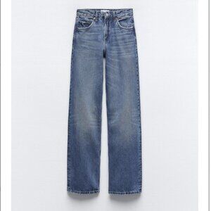 FULL LENGTH TRF MID-RISE WIDE LEG JEANS
